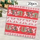 thumbnail image 2 of 20x servilletas de papel navideñas, toallas para invitados, servilletas decorativas desechables, servilletas de cóctel, toallas de mano a, 2 of 5