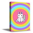 thumbnail image 1 of Awkward Styles Unicorn Illustration You Are Magical Canvas Kids Room Wall Art Unicorn Picture Kids Play Room Wall Art Funny Unicorn Newborn Baby Room Decor Girls Room Wallpapers Made in USA Art, 1 of 6