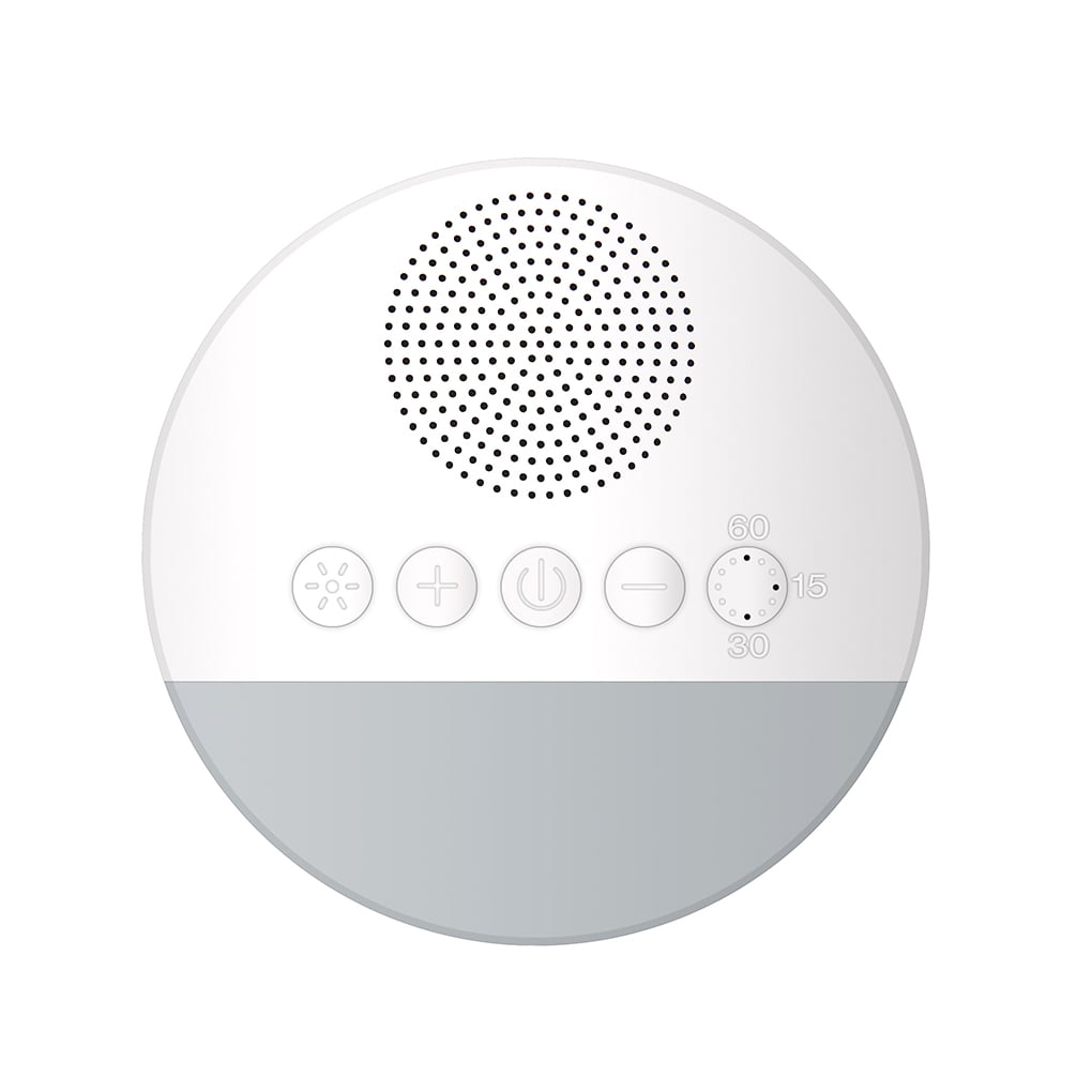 White Noise Machine Baby Sleep Soother Sound Player Night Light Auto-off Timer White Noise Player