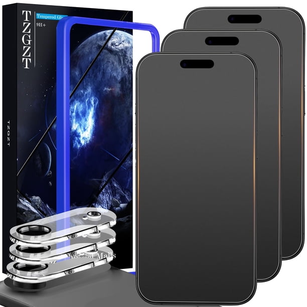Protector de pantalla y cámara TZGZT para iPhone Air de 6.5 pulgadas, paquete de 3