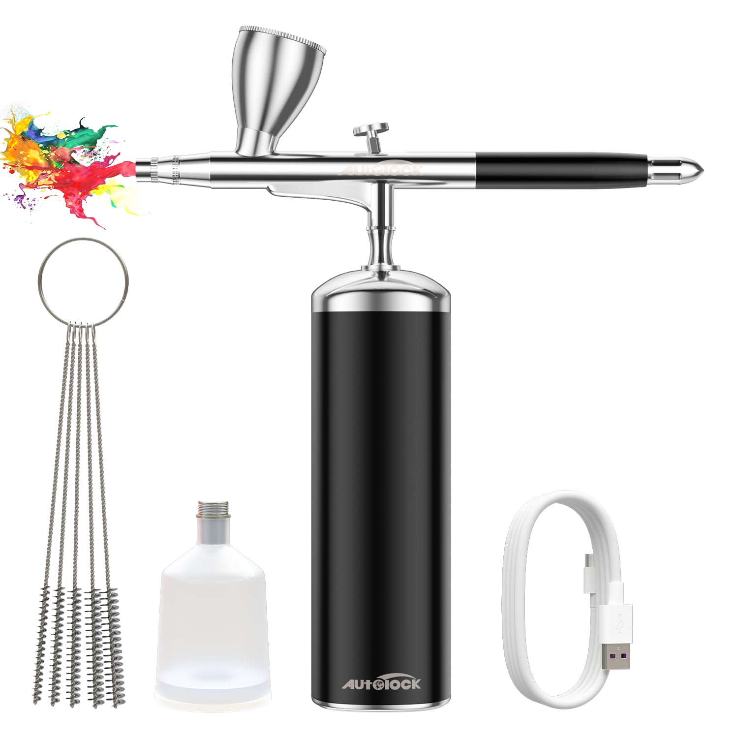 Autolock Airbrush Kit with Air Compressor (PQ001) for sale online