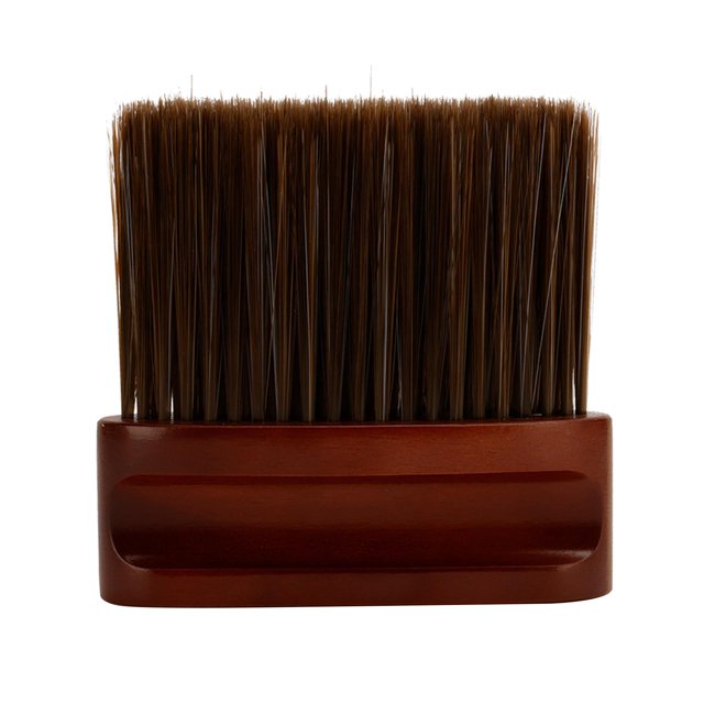 Cepillo para de Cuello Resistente Al Agua, Cerdas Suaves, Densidad, de Cuello para Salón Juego de Cepillos para El Cuello Cepillo SM SunniMix Cepillo para plumero de cuello