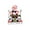 504_L, variant on Animated Santa 8 Inches Christmas Ornament Xmas Decoration Santa Figurine With Light Music And Sound Animated Singing Santa