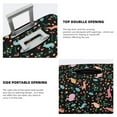 thumbnail image 3 of Yiaed Cute Rabbit And Flower Print Travel Luggage Cover Suitcase Protector Fits 18-32 Inch Luggage Wheel Covers Patterned Elastic Luggage Anti-scratch（No luggage）（No luggage）-, 3 of 5