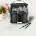 thumbnail image 1 of Feltree Portable Large Capacity Mesh Shower Tote Bag Dry Hanging Wash Bag Outdoor Camping Bathing Storage Bag, 1 of 8