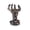 Gold, variant on Gold Skeleton Ghost Hand Candlestick Halloween Resin Ornament Ghost Festival Candle Holder Decoration Props For Table Display