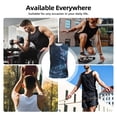 thumbnail image 5 of Kdxio Heart Axolotl for Men's Muscle T-shirt,Sleeveless for Workout Running Athletic Gym Lounge Casual, 5 of 5