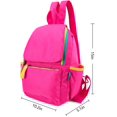 thumbnail image 2 of Mochila Weiatas para niños de 15 pulgadas, resistente al agua, color rosa intenso, pequeña, 2 of 6