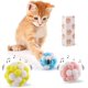 thumbnail image 1 of Pelotas de Juguete CHAO para Gatos Paquete de 3 Suaves y Coloridas con Campana, 1 of 5