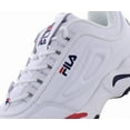 thumbnail image 2 of Fila Disruptor Ii X Ray Tracer Mens Shoes Size 9.5, Color: White/Navy/Red, 2 of 5