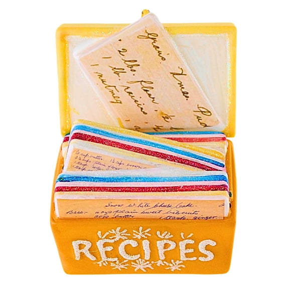 Cody Foster 4.25In Favorite Recipes, Glass, Cooking Baking Gl280y