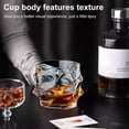 thumbnail image 5 of Homelife 1/2/4Pcs Glass Whiskey Glasses Heavy Thick Bottom Bar Bourbon Glasses Faux Crystal Whisky Twisted Glass Tumblers Poker Night Drinkware, 5 of 13