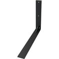 thumbnail image 3 of Ekena Millwork 2 1/2"W x 20"D x 14"H Countertop Support Steel Heavy Duty Bracket w/ Gusset, Powder Coated Black, 3 of 10