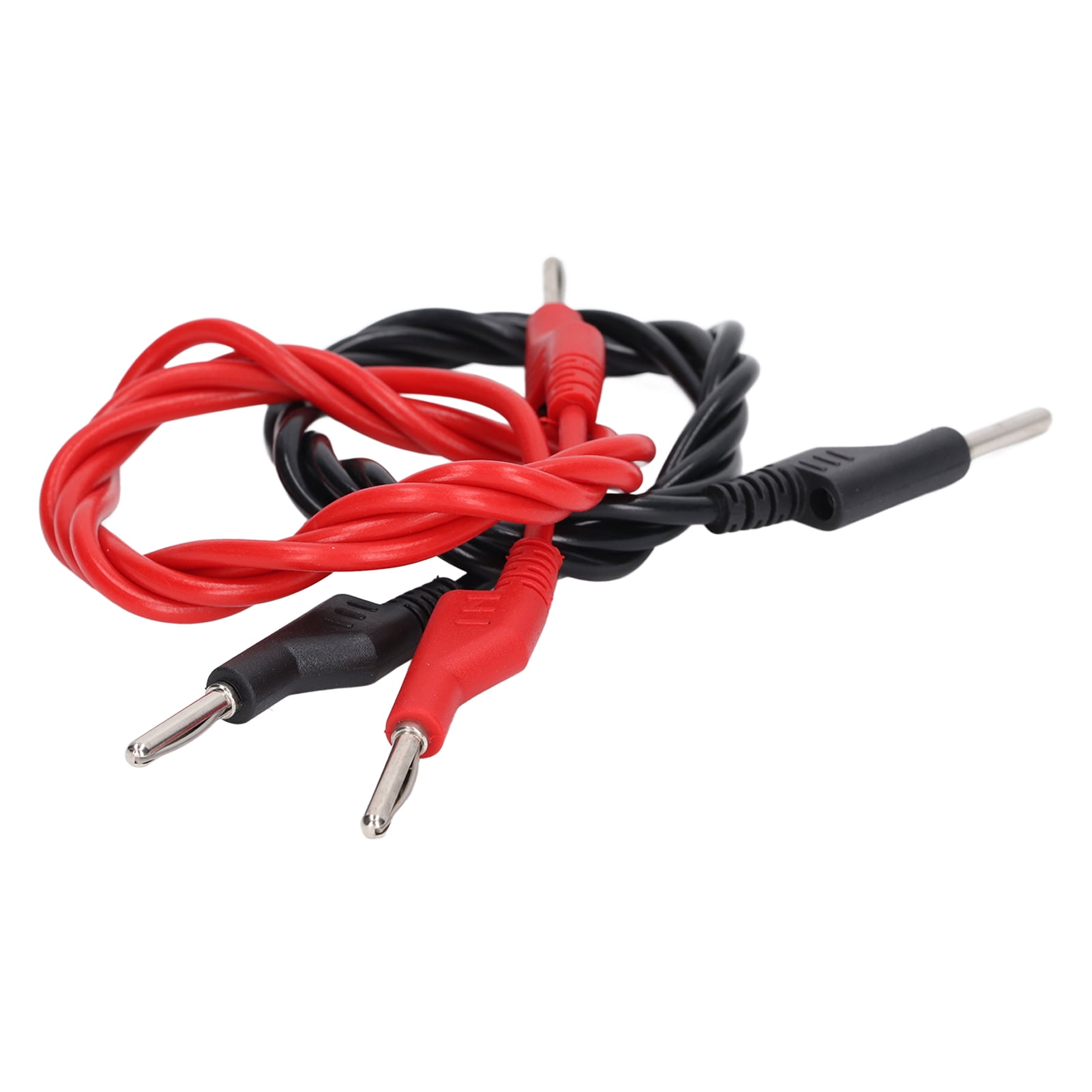 4mm Banana Plug Leads Alligator Clip Connector Silicone Cables High Voltage Test 