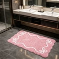 thumbnail image 5 of Bow Knot Bath Mat, Soft Absorbent Artificial Rug for Bathroom Floor, Non-Slip Bedroom Home Decor Entryway Mat, Indoor Living Room Display Enhancement, 15.75" x 23.62", KTFgvq, 5 of 7