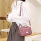 thumbnail image 3 of Bolso bandolera de nailon repelente al aguaTaro Morado, 3 of 5
