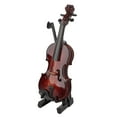 thumbnail image 3 of Miniature Violin Model, Wooden Mini Violin Model Portable Lifelike 10cm  for Cafe for Music Lover, 3 of 8