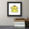 thumbnail image 5 of Gallery Pops Sanrio Pompompurin - Pompompurin Character Portrait Wall Art, Black Framed Version, 12" x 12", 5 of 5