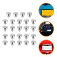thumbnail image 4 of 6 Pairs Zinc alloy License Plate Frame Screws Fasteners License Plate Screws, 4 of 7
