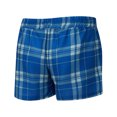 thumbnail image 5 of Women's Concepts Sport  Heather Gray/Royal Indianapolis Colts Regulate Plaid Long-Sleeve T-Shirt & Shorts Sleep Set, 5 of 5