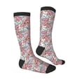 thumbnail image 4 of Lsque Cartoon Hearts Printed Crew Socks Men's Women's LightWeight Thin Casual Calf Socks ,Knee High Socks,Cotton Socks, 4 of 9