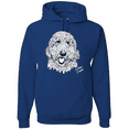 thumbnail image 1 of Golden Doodle Dog Lover Pet Owner Animal Lover Graphic Hoodie Sweatshirt, 1 of 1