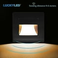 thumbnail image 3 of Recessed Led Wall Light Pir Motion Sensing Stair Light Ac85-265v Step Light Corridor Lighting Indoor Wall Light, 3 of 5