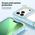 thumbnail image 2 of Dteck for iPhone 17 Pro Max Case, Dual Layer Shockproof Transparent Protective Phone Cover with Lanyard for iPhone 17 Pro Max 6.9 Inch,Blue, 2 of 8