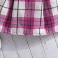 thumbnail image 5 of Zshosam Teen Girl Clothes for School Girls Fleece Sweatshirt and Pleated Skirt Toddler to Big Kid Size 7T 8T,(Hot Pink 7-8 Years), 5 of 9