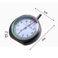thumbnail image 2 of Medidor de profundidad de la banda de rodadura del neumático - Herramienta de medición de profundidad - 0-11 mm / 0-0,43 pulgadas - Diámetro del dial 44 mm (1,7 pulgadas) - Manómetro para automóvil, camión Rojo Verde, 2 of 5