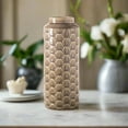thumbnail image 4 of Rovari Octagon Pattern Ceramic Vase, 4 of 7