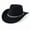 Black-diamon, variant on Wide Brim Cowboy Hat for Adult Men Women Cowgirl Hat with Adjustable Leather Band Western Cattleman Cowboy Rodeo Outfit for Outdoor Activities, Parties, Music Festive