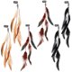 thumbnail image 1 of 6 pinzas para extensiones de cabello para mujer, accesorios para el cabello estilo indio, tocado para cosplay, 1 of 8