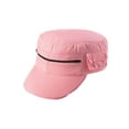 thumbnail image 1 of Enzyme Washed Cadet Twill Army Style Cap with Zipper, Pink, 1 of 1