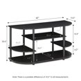 thumbnail image 3 of Furinno JAYA Simple Design Corner TV Stand, 15116EX, 3 of 4