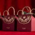 thumbnail image 4 of Hand-held Candy Box Clear Printing Paper Add Atmosphere Candy Bag for Anniversary, 4 of 7
