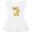 AA-White, variant on Inktastic I'm O-fish-ally Two Cute Clownfish Second Birthday Girls Toddler Dress