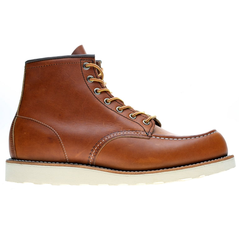 Mens red cheap wing heritage boots