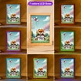 thumbnail image 3 of Happy Mother's Day Best Pomeranian Mom Ever Acrylic Plaque with Wood Photo Frame Box Pom Dog Lover Gifts Light Box - 03002, 3 of 5