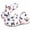 White Butterfly, variant on Yiomxhi Toddler Kids Clogs Garden Shoes for Boys Girls, Children Slip On Slides Sandals Indoor Outdoor, Kid Beach Pool Water Shoes with Non-Slip Sole