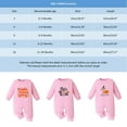 Jumpsuit For Baby Girls 1824 Months Baby Boys And Girls Crewneck Long Sleeved Open Jumpsuit