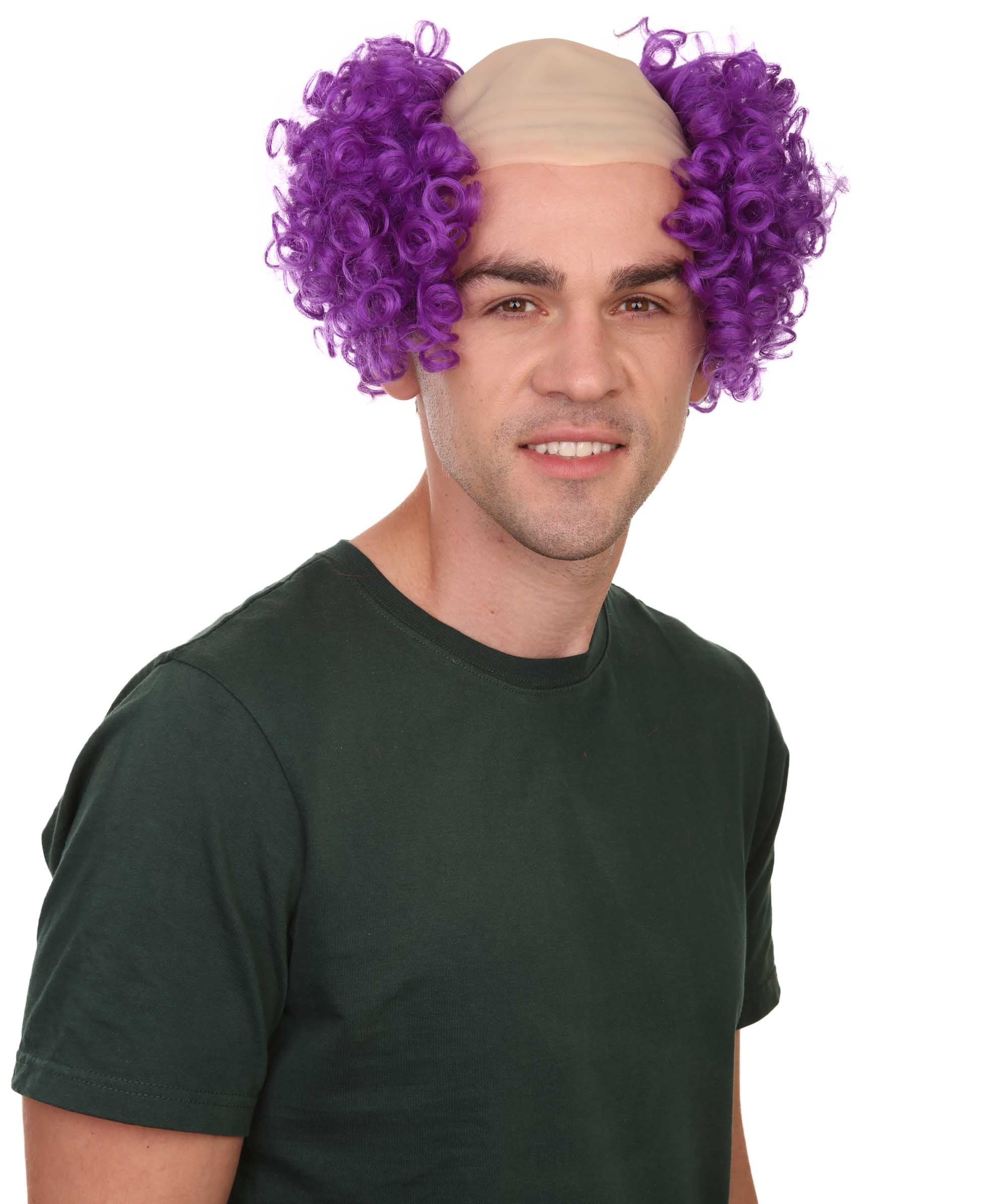 Mens Scary Bald Clown Curly Wigs Collection Cosplay Halloween Wigs Walmart