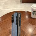 thumbnail image 5 of Fashion Matte Leather Silicone Case For iPhone 14 Plus 12 13 Mini 11 15 Pro Max 7 8 SE XR X XS Lens Protection Shockproof Cover Plum For iPhone11 Pro Max, 5 of 5