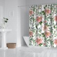 thumbnail image 3 of Waterproof Pioneer Shower Curtain 72x84 Inch Polyester Unique Cute Floral Shower Curtain for Bathroom Hotel Home Decor with 12 Plastic Hooks, 3 of 5