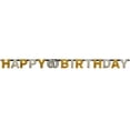 thumbnail image 4 of Amscan Prism Sparkling Celebration Milestone Birthday Letter Banner, 4 of 5