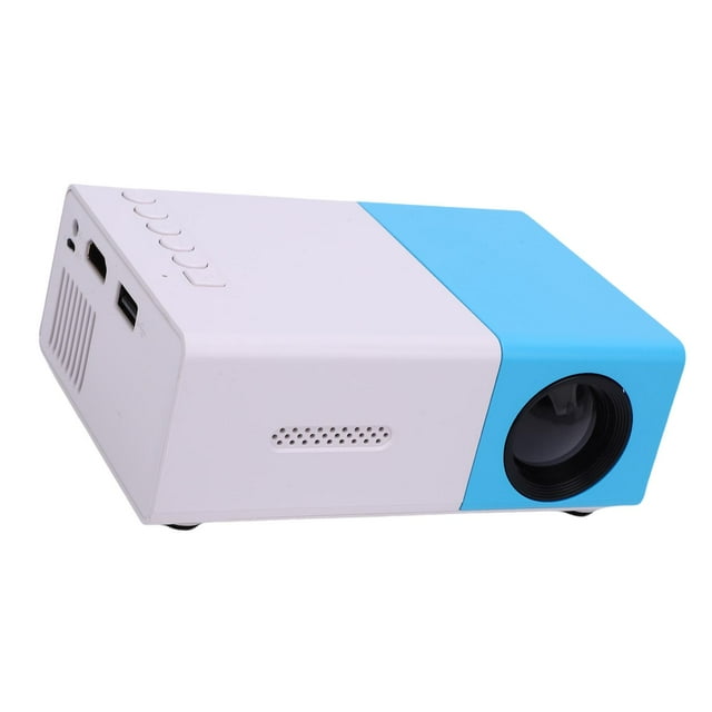 Mini Proyector, Proyector De Video De 1080p Full HD, Proyectores De Cine En Casa Al Aire Libre Portátiles, Compatibles Con , USB, AV, Teléfono