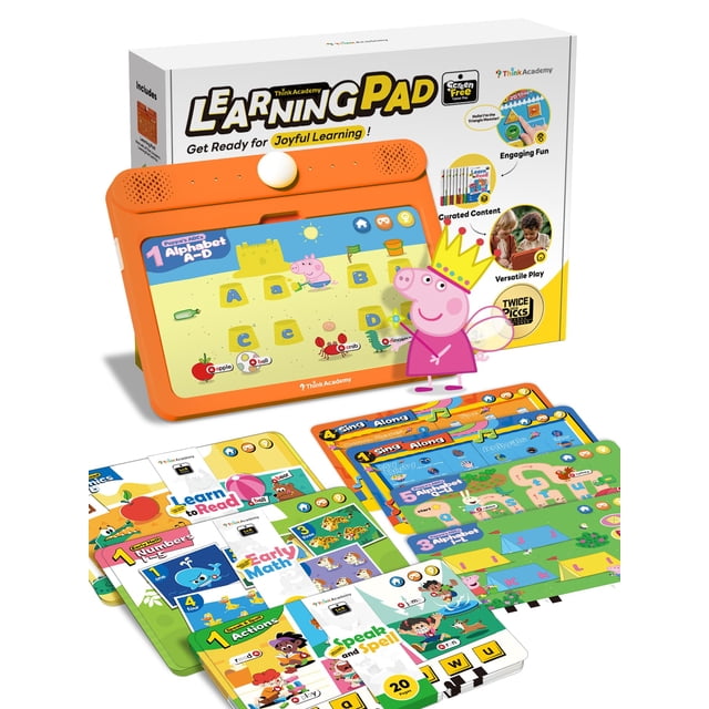 Tableta educativa Think Academy Kids Learning Pad de 3 a 5 años