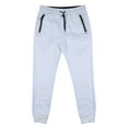 thumbnail image 3 of CULTURA Men's Active Fashion Jogger Sweatpants with Pockets & Elastic Bottom, Exercise Athletic Pants for Gym Workout and Running, White, 3 of 9