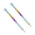 thumbnail image 3 of 2PCS Dotting Pen Diamond Picture Dot Rhinestone Pen Colorful Modeling Point Drilling Tool Portable Rhinestone Beads Picker for Home Office School Use Twisted Style, 3 of 8