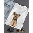 thumbnail image 3 of Sitting York Puppy T-Shirt Women -SPIdeals Designs, Female 3X-Large, 3 of 4